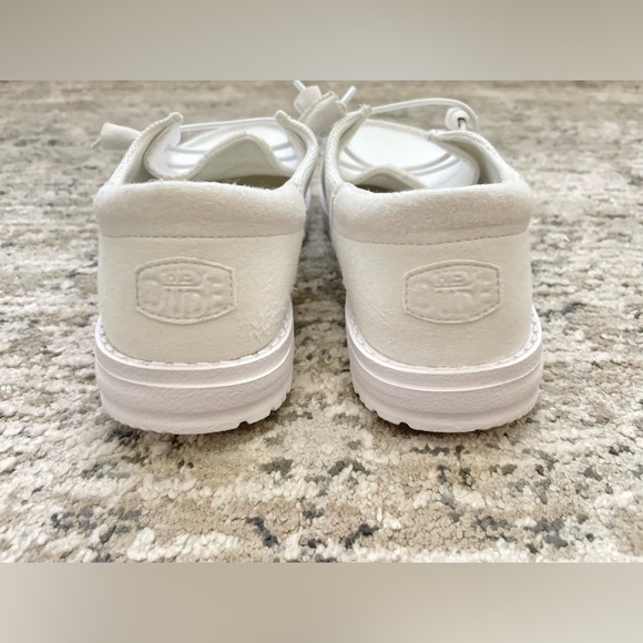 Hey Dude Wendy Funk Mono White Womens Size 9‎ Comfort Shoes Lightweight - Picture 3 of 8